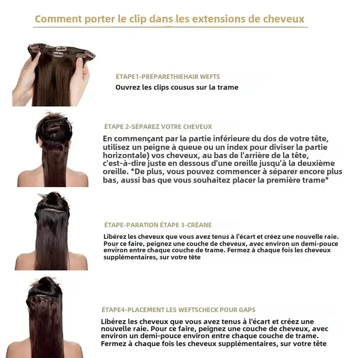 S-noilite-Extensions de Cheveux Naturels