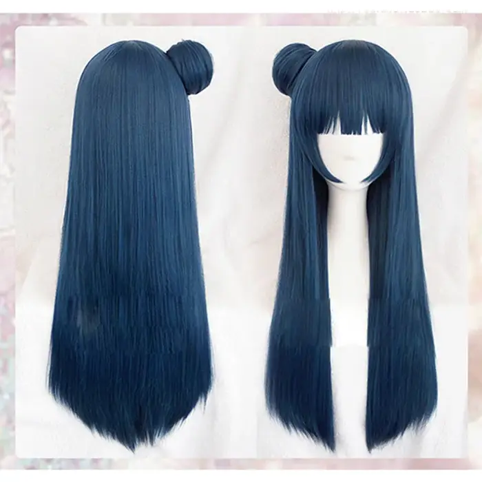Perruque de Cosplay en Cheveux Synthétiques pour Femme