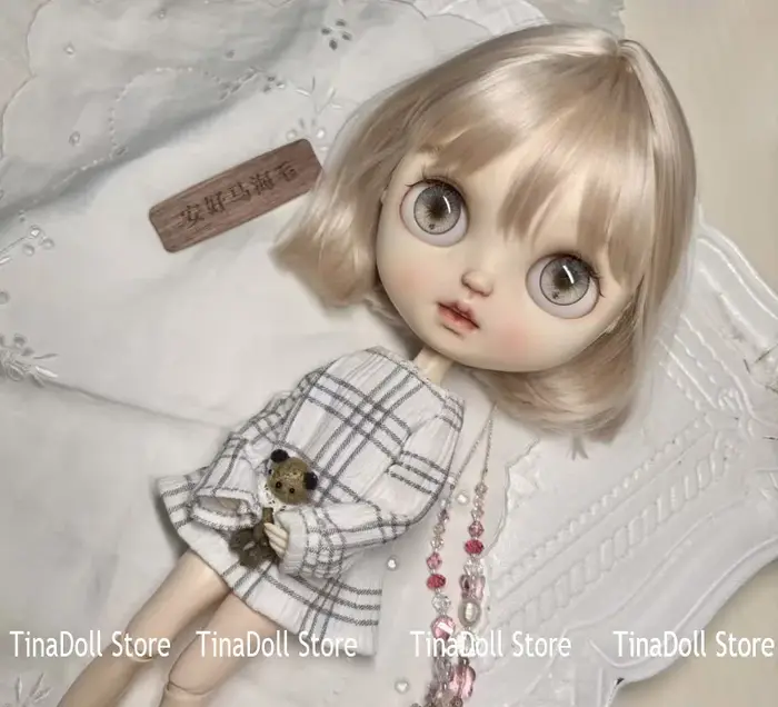 (TinaDoll Store) perruques de haute qualité 2026 de différents styles pour blythe 9-10 pouces tour d