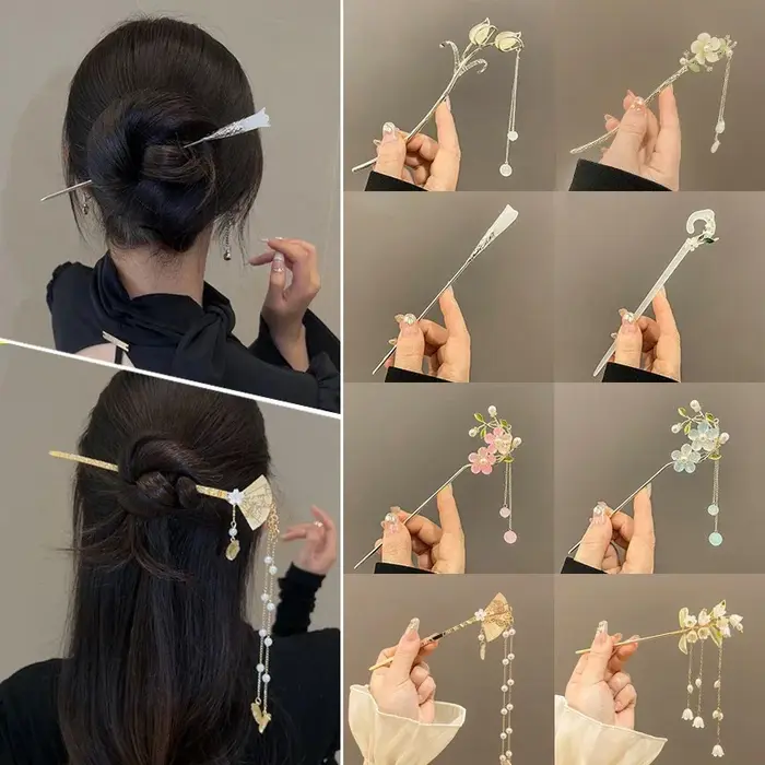 Pince à cheveux élégante de Style chinois