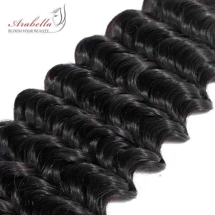 Mèches Deep Wave naturelles vierges-ARABELLA