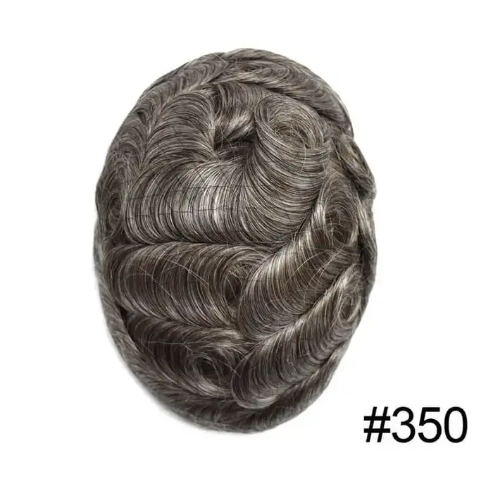 Toupet en cheveux naturels pour hommes