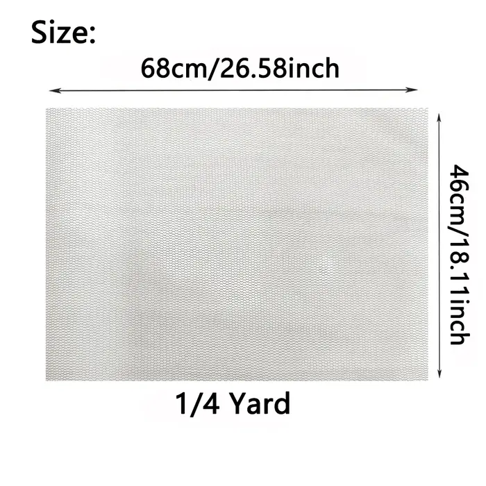 Filet en dentelle suisse de 1/4 Yard, pour la fabrication de perruque en dentelle, accessoires de fi