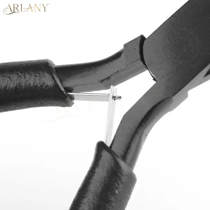 ARLANY pince d'extension de cheveux avec 3 trous microliens perles