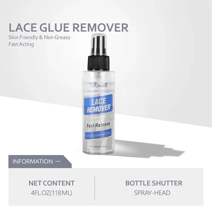 Spray dissolvant pour extensions de cheveux et ruban adhésif – Formule à action rapide