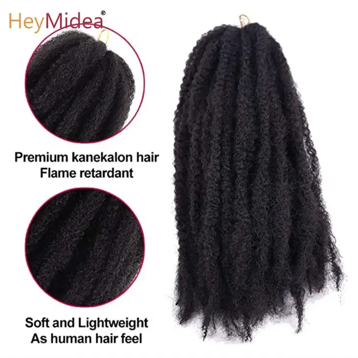 Cheveux Marley pour tresses