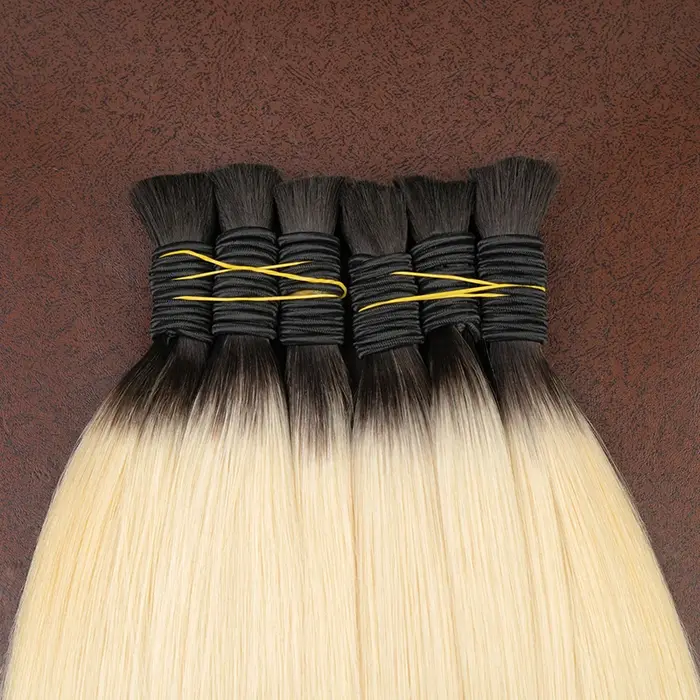 Naturel noir profond couleur marron Cabelo Loiro Vietnamita