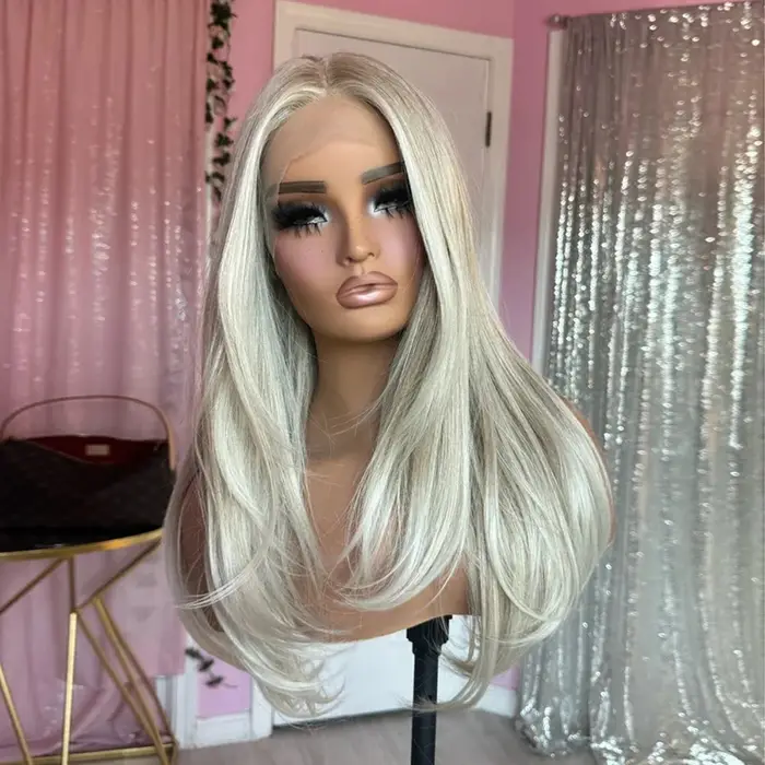 Perruque Lace Front Wig Naturelle Lisse