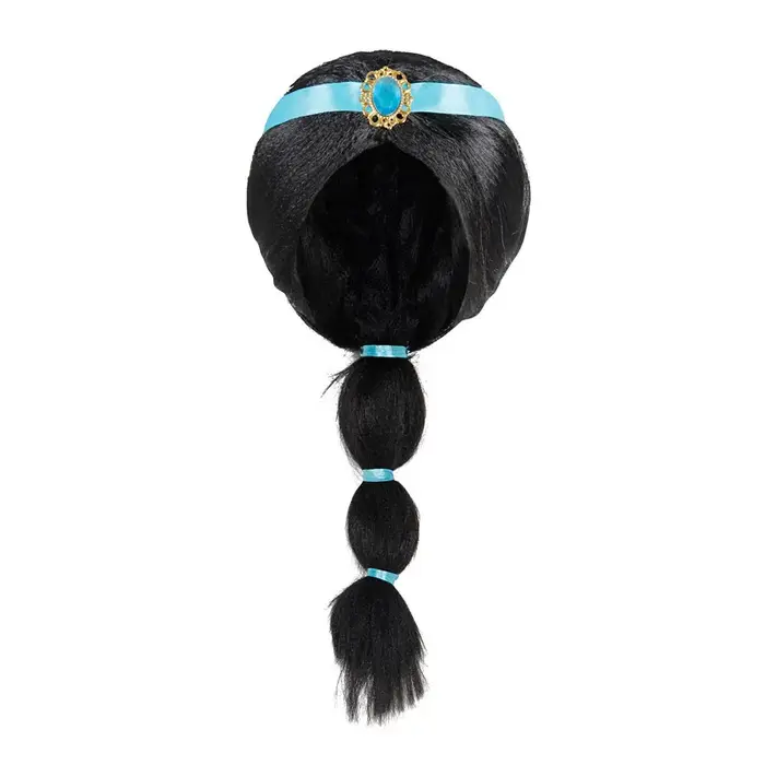 Costume Moana pour enfants, couvre-chef, perruque, jeu de rôle de bande dessinée Elsa Belle, petite sirène, accessoire de déguisement de princesse, cheveux synthétiques