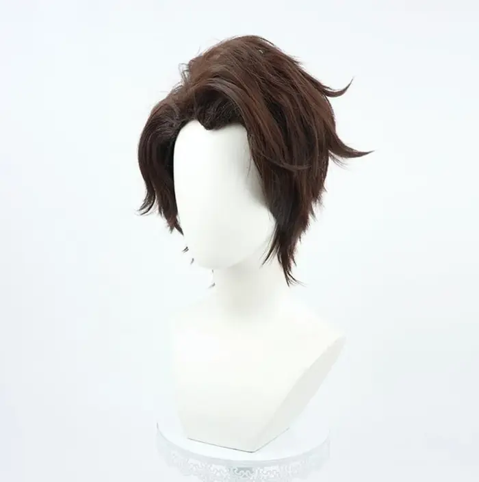 Anime BLEACH Sosuke Aizen Cosplay perruque