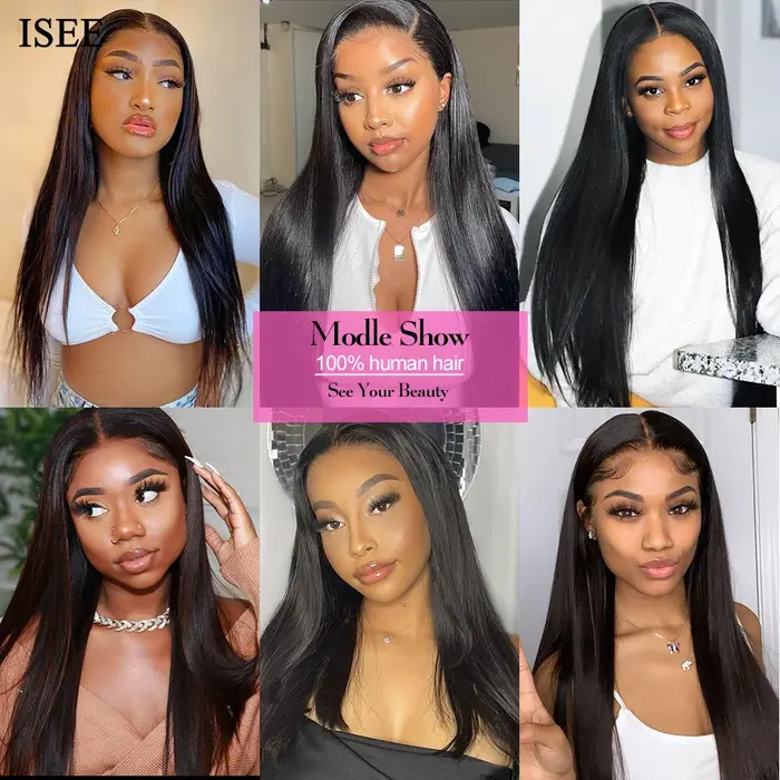 250% densité droite dentelle avant perruques de cheveux humains pour les femmes malaisienne droite d