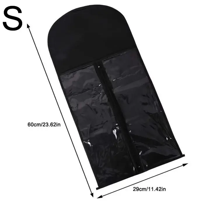 Sac de rangement pour perruque avec support de cintre, pochette pour perruques, organisateur anti-po