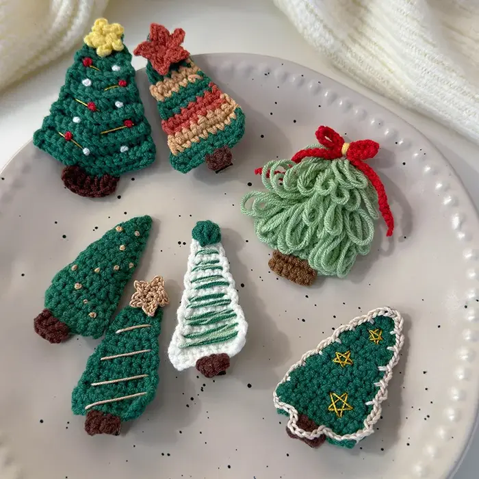 Pinces à cheveux série noël