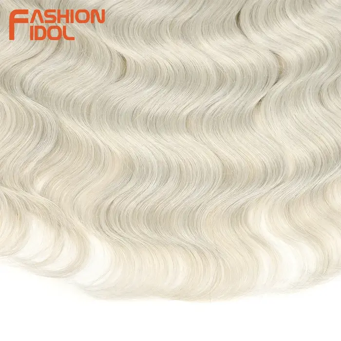 FASHION IDOL 24 pouces vague de corps Crochet tresses cheveux synthétiques pour les femmes noires va