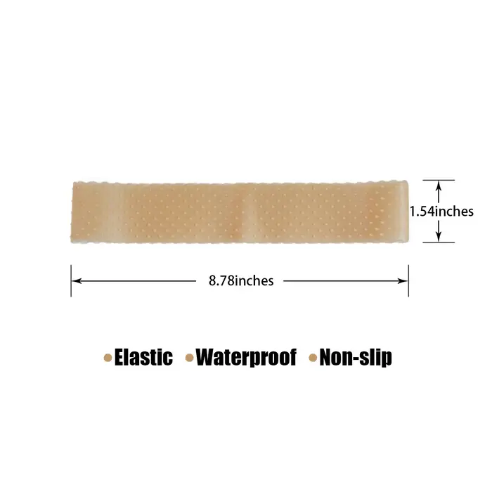 Bande de poignée de perruque en Silicone