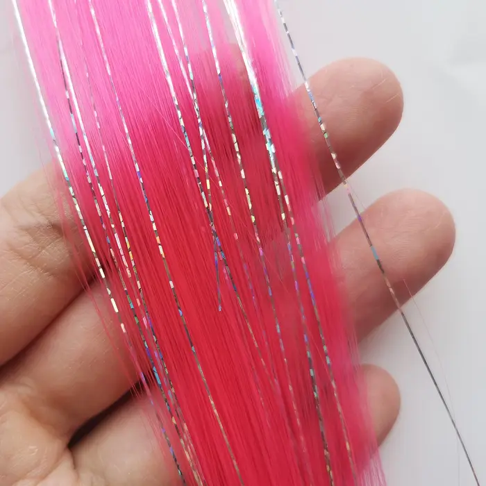 Extensions capillaires synthétiques à clips pour filles