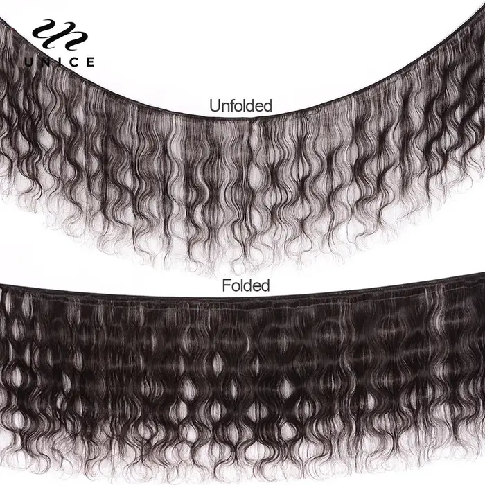 Tissage en lot péruvien 100% naturel Body Wave-UNice Hair, cheveux vierges, extension capillaire, 30