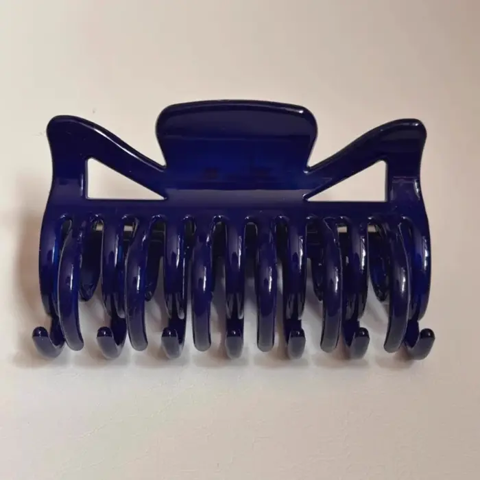 Pince à cheveux de style français classique pour femmes, grande pince à cheveux en acrylique à maint