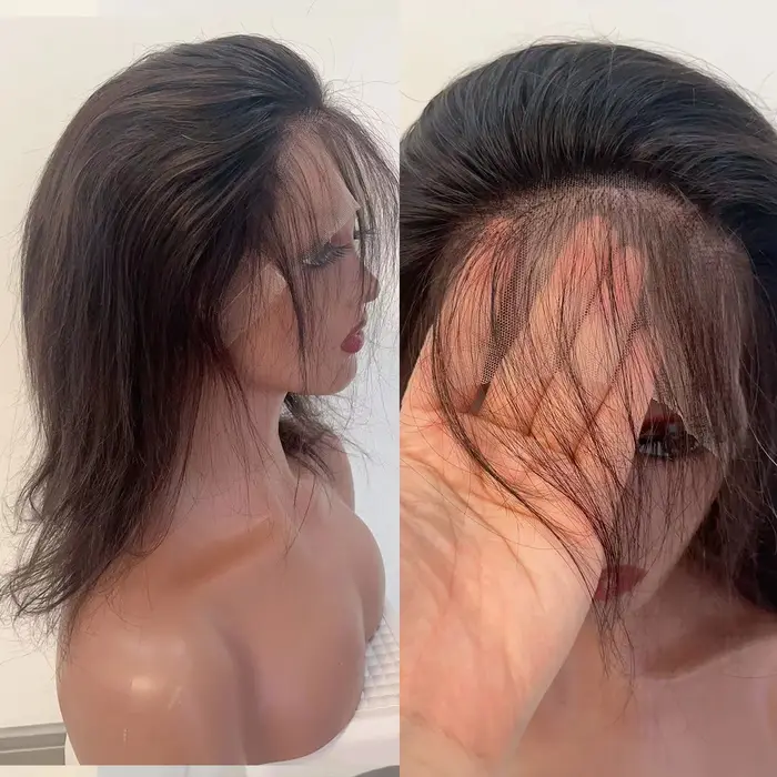 Perruques tressées Full HD de 8 à 22 pouces, sans nœuds, pour tresses, cornrows, dreadlocks, faux locs, micro-tresses, pour un coiffage polyvalent