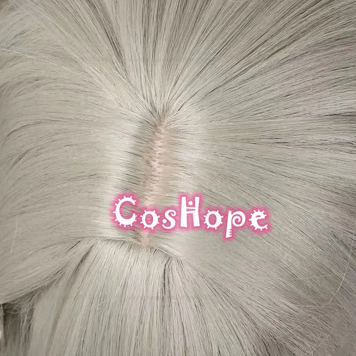 Cl rina Sebastiane-Perruque de Cosplay Anime, Cheveux Longs, Gris Lin, Perruques Synthétiques, Degré de Chaleur, 105cm