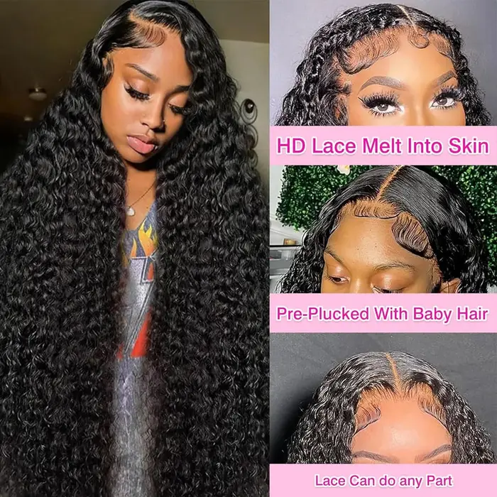 Perruque Lace Front Wig naturelle brésilienne vierge