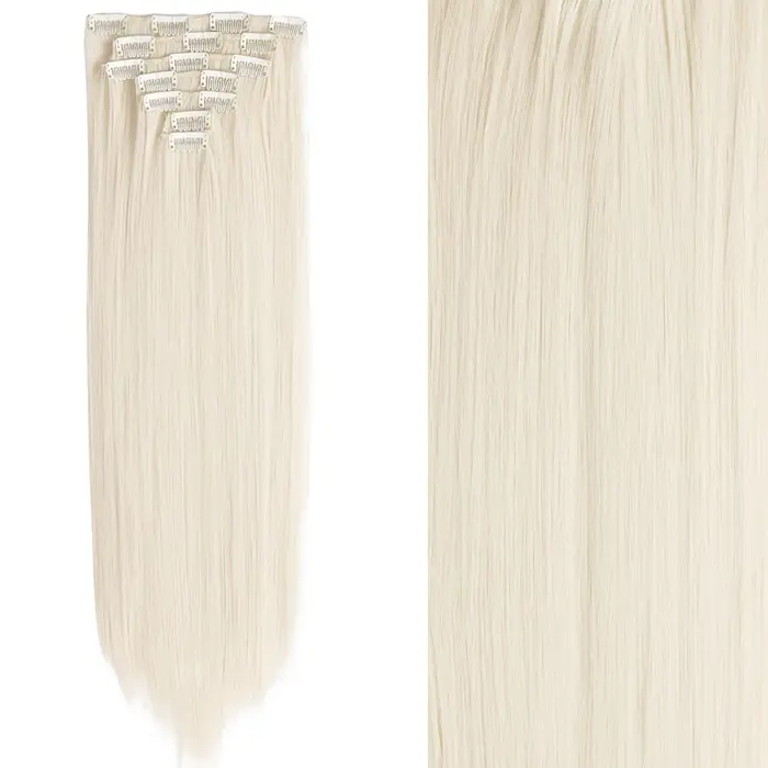 Extensions de Cheveux Longs Lisses pour Femme