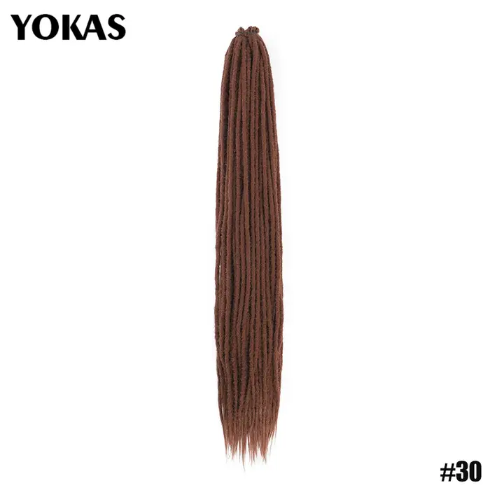 Extensions de Dreadlock synthétiques au Crochet faites à la main