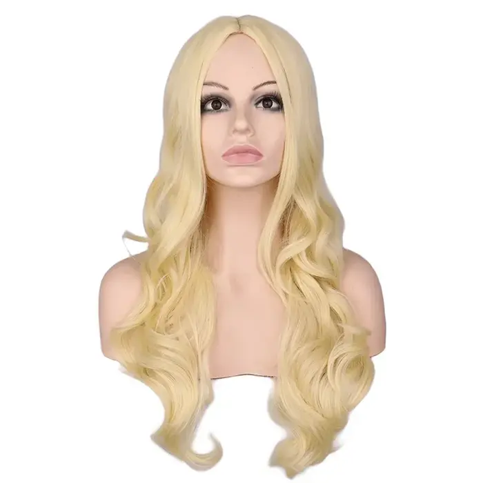 Perruque Synthétique Longue Ondulée pour Femme