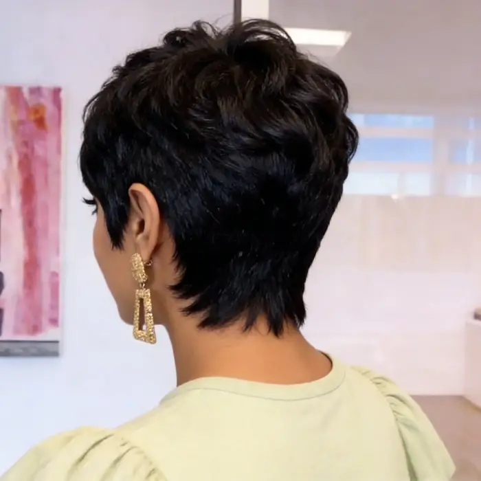 Perruques coupe Pixie pour femmes