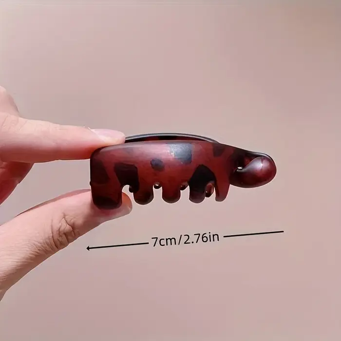 4 pinces à cheveux banane