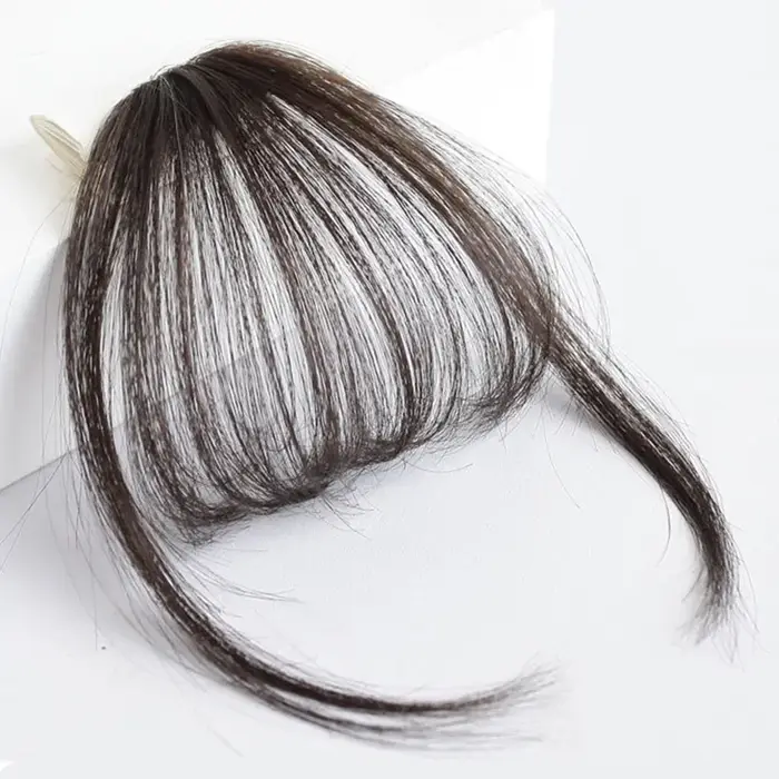 Frange de cheveux humains pince aérienne dans les Extensions