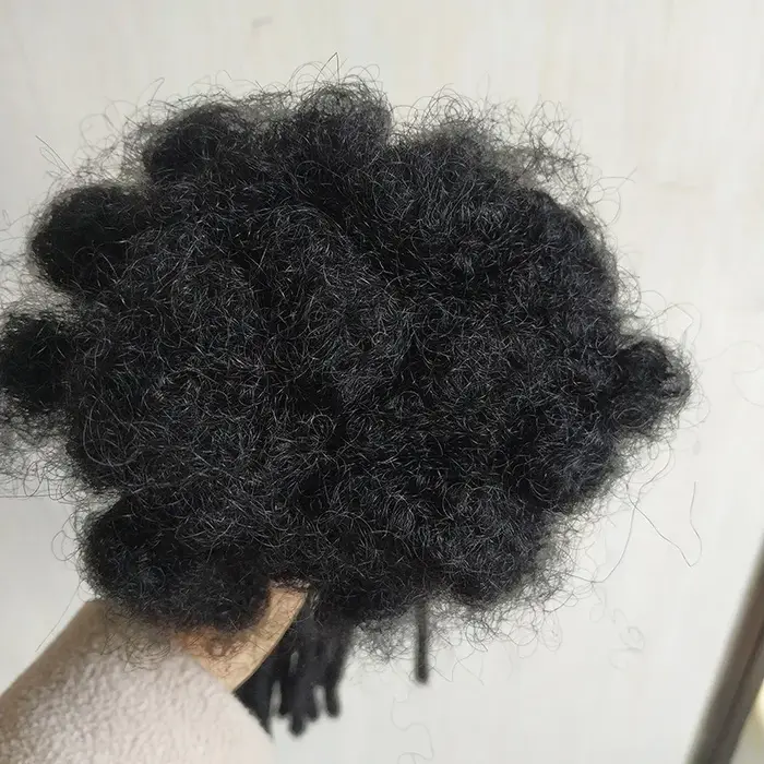 Extensions de dreadlocks faites à la main en cheveux humains 0