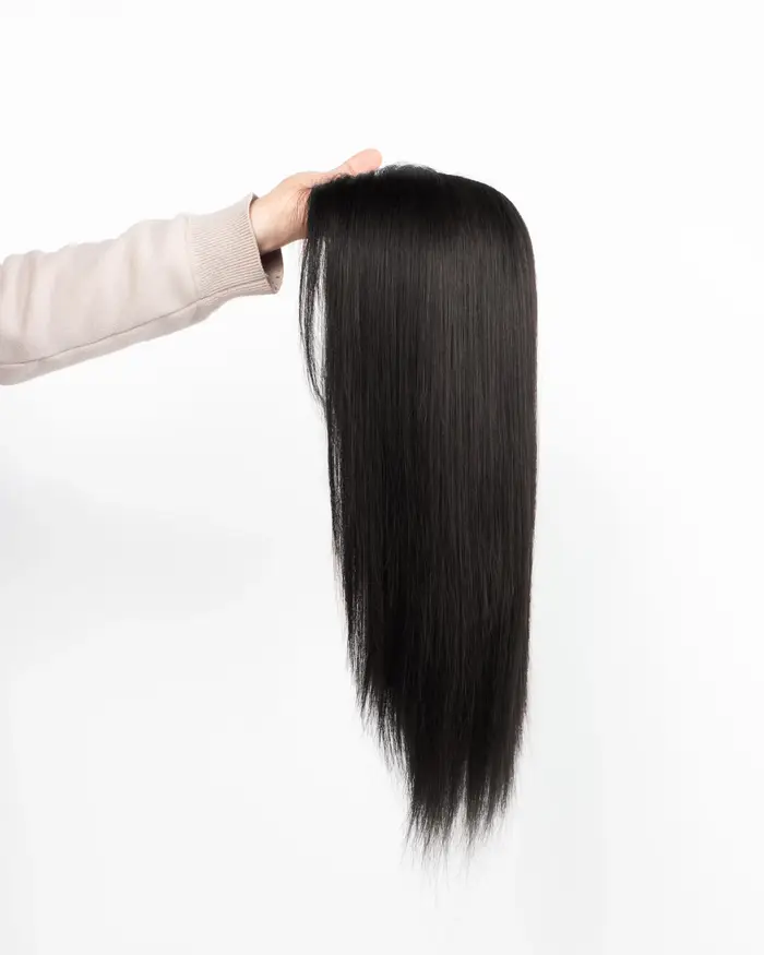 Perruque en cheveux humains malaisiens