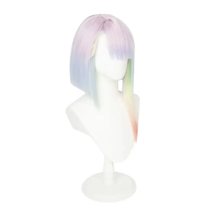 Perruque de Cosplay Lucy de 45cm
