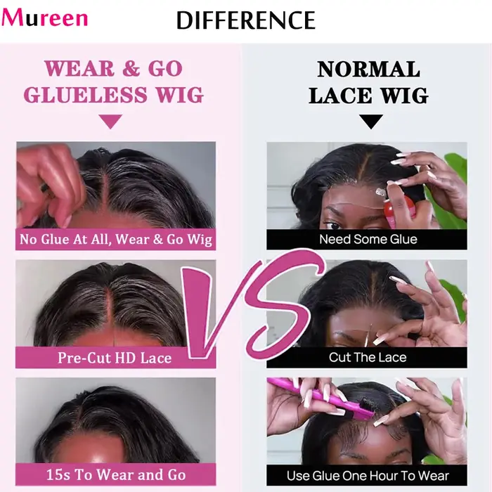 Perruques Mureen Deep Wave Bob