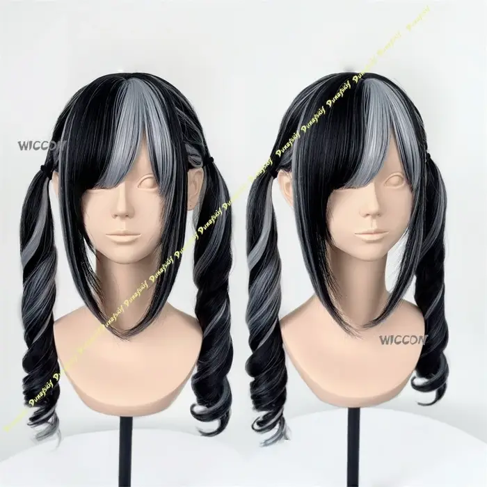 Perruque japonaise Lolita Jirai Kei à boucles romaines