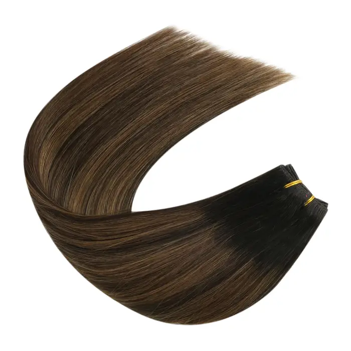 Ugeat Remy Extensions de trame de cheveux cheveux humains 2 pouces paquets de cheveux naturels doux 