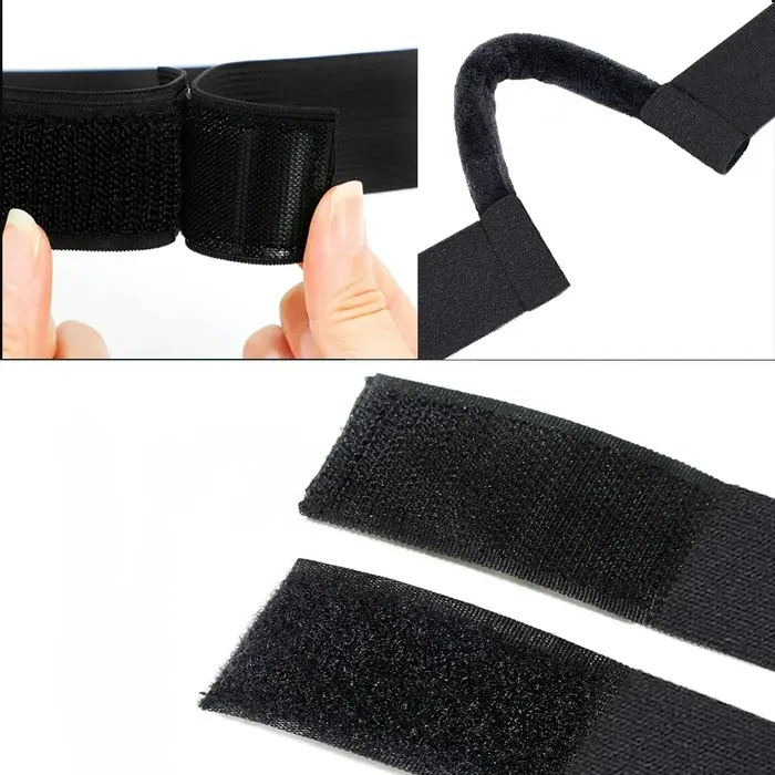 Bande de perruque fondue en dentelle confortable avec cintre d'oreille-enveloppe réglable pour écharpe