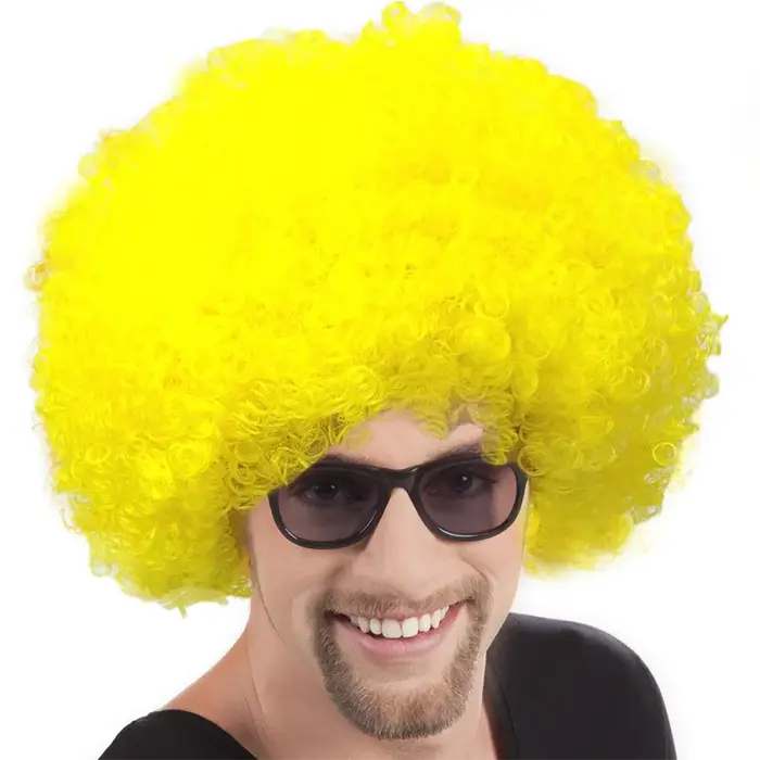 Perruque de Clown Afro Puff