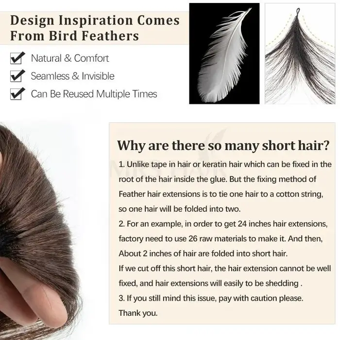 Extensions de Cheveux Naturels Remy avec Micro Wild Invisible