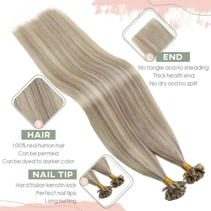 Ugeat KerBrian-Extensions de Cheveux Naturels Remy