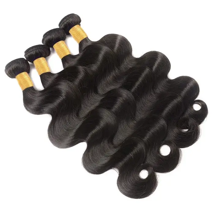 Extensions de cheveux humains Remy brésiliens ondulés naturels, 1/3/4 lots, 34 36 38 40 pouces