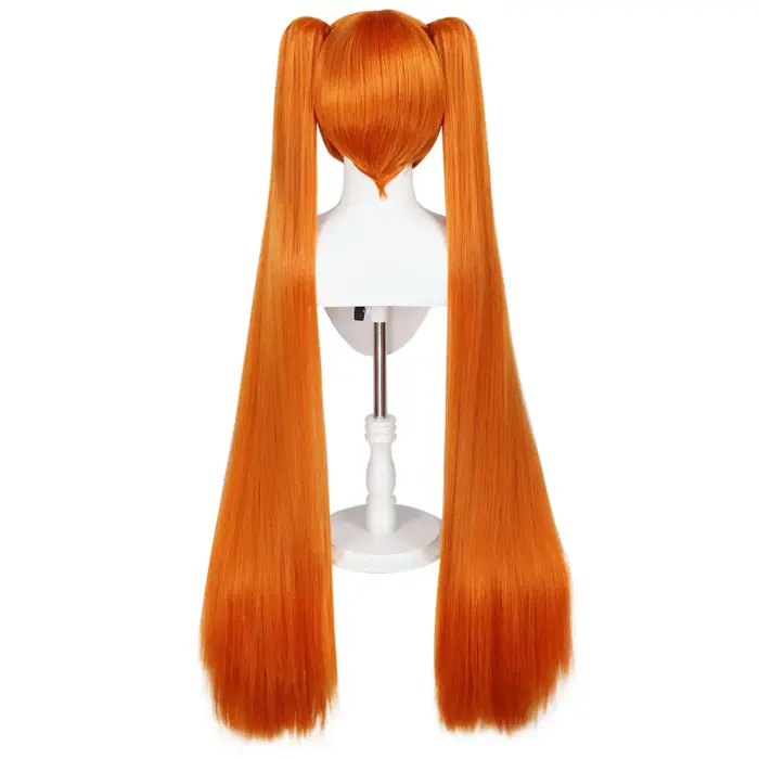 Perruque de Cosplay Anime Osana Najimi, perruques longues Orange de 110cm pour femmes, perruque de Cosplay Anime, cheveux synthétiques résistants à la chaleur