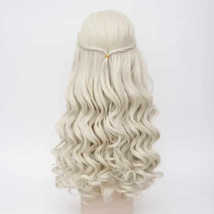 Alice au pays des merveilles – perruque de Cosplay en Fiber synthétique
