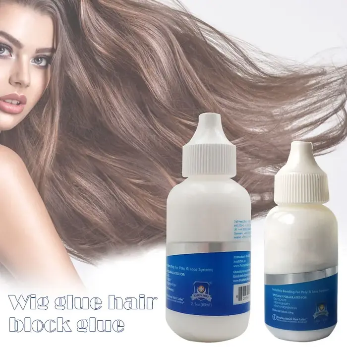 Colle pour perruque adhésifs imperméables Katelon colle de liaison de cheveux Invisible pour Extensi
