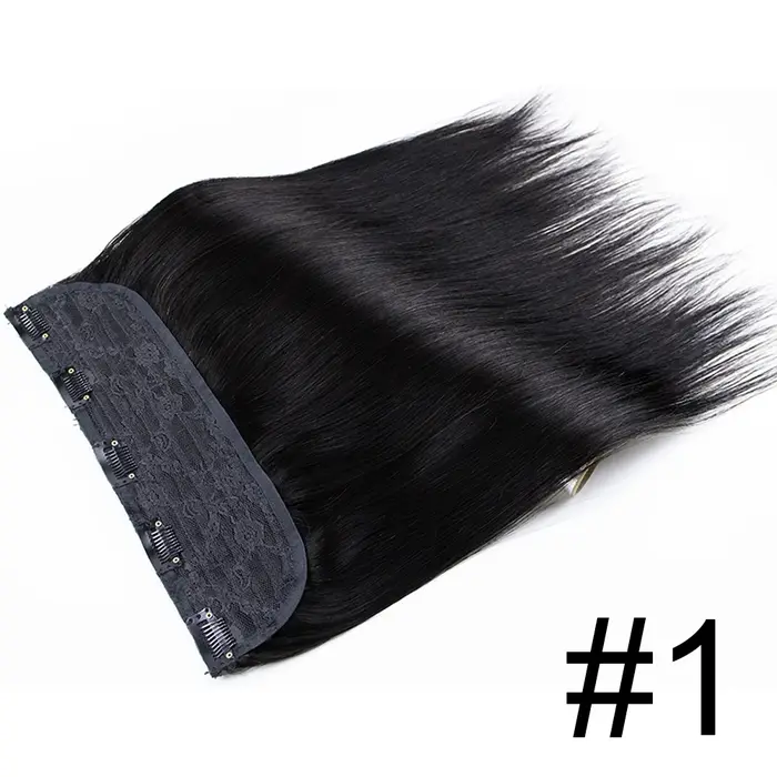 Extensions de cheveux à clipser en cheveux humains