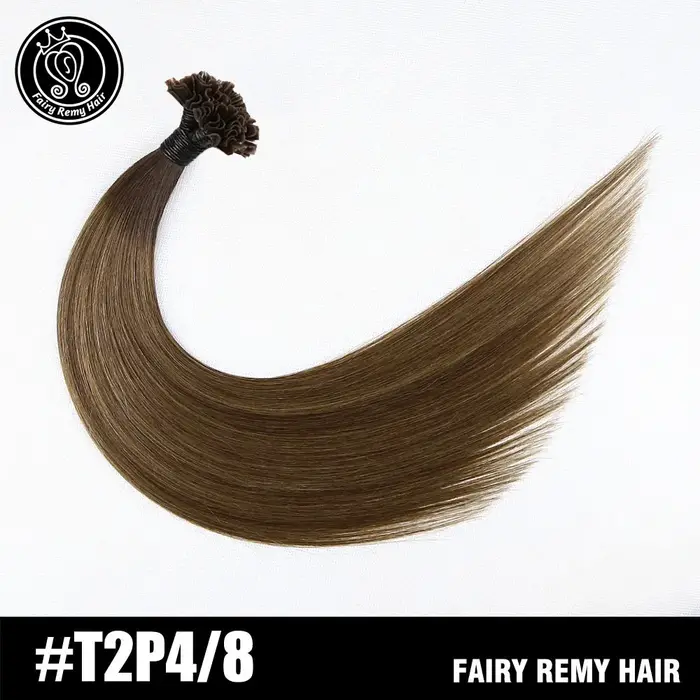 Extensions de cheveux humains Remy pré-collés