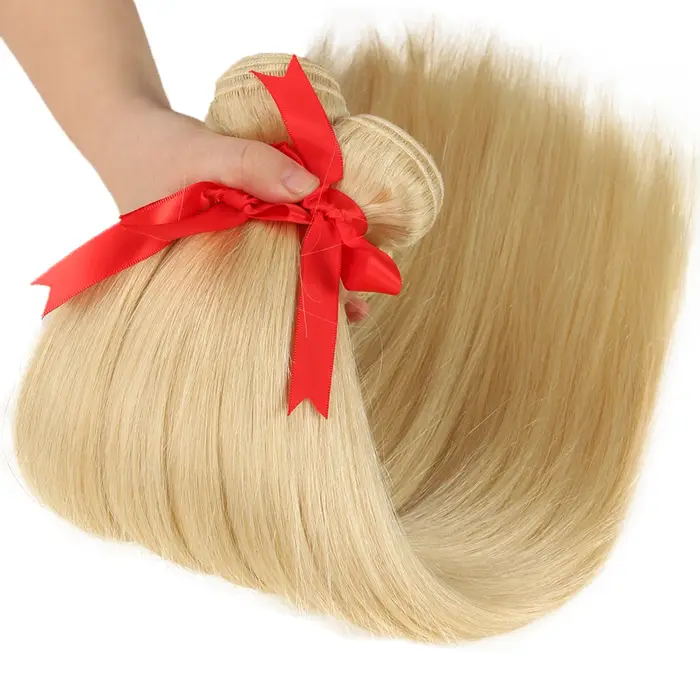 Tissage en Lot Brésilien Naturel Remy Lisse Blond 613