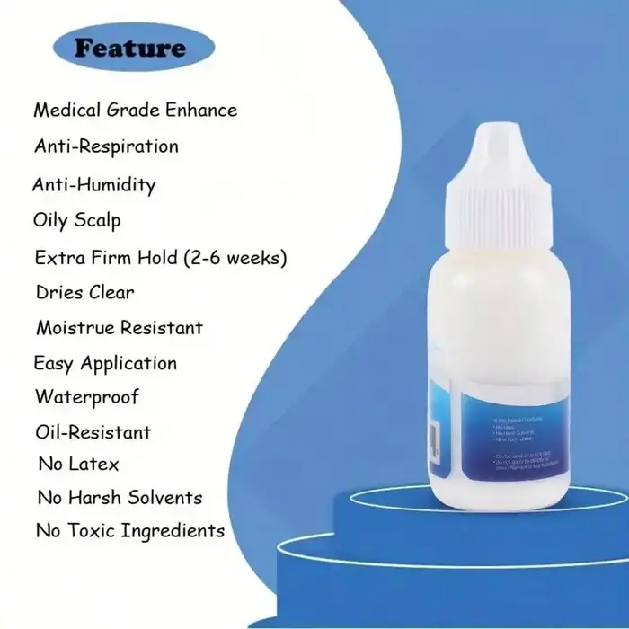 Kit de colle et dissolvant pour perruques