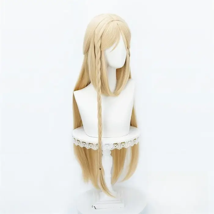 Elf Cartethyia Cosplay perruque synthétique longue